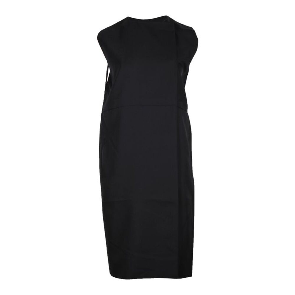 Marni Sleeveless Knee-Length Dress in Black Polyester